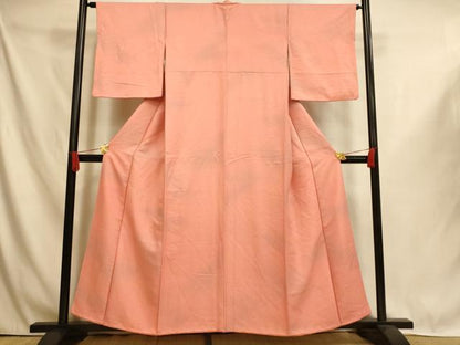 平和屋着物■上質な小紋　霞文　暈し染め　正絹　逸品　AABI6067fw