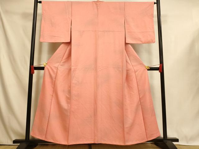 平和屋着物■上質な小紋　霞文　暈し染め　正絹　逸品　AABI6067fw
