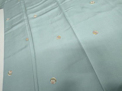 平和屋着物●上質な小紋　鈴　毬　正絹　逸品　AABI6081cs