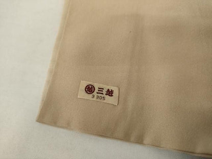 平和屋着物●訪問着　友禅　枝花文　菊　三越扱い　正絹　逸品　AABI6085cs
