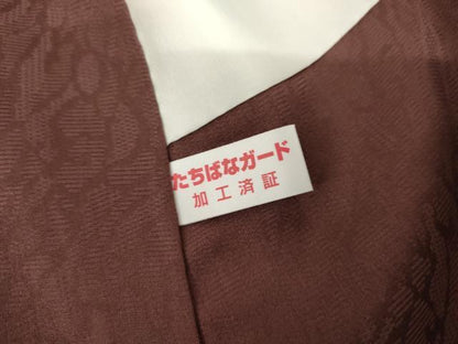 平和屋着物●色留訪問着　皇雅夢衣　桐竹鳳凰文　暈し染め　丹後ちりめん　反端付き　正絹　逸品　AABI6115cs