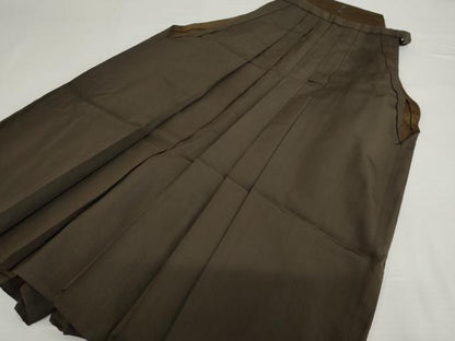 平和屋着物●男性　馬乗り袴　縞　正絹　逸品　AABI6119cs
