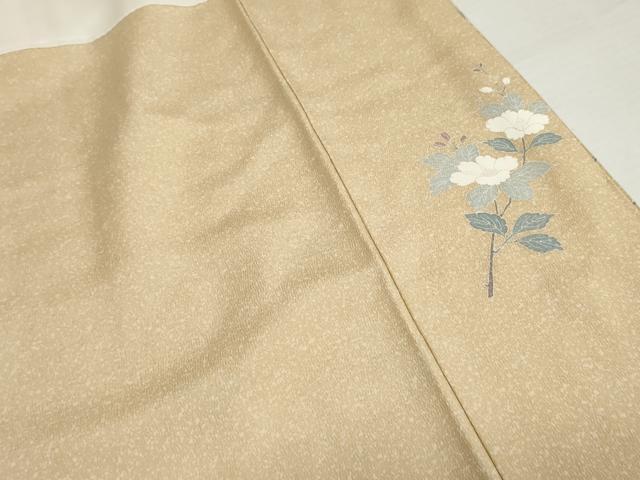 平和屋着物●訪問着　友禅　作家物　枝花文　暈し染め　正絹　逸品　AABI6122cs