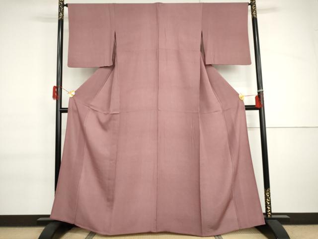 平和屋着物▽江戸小紋　単衣　角通し　正絹　逸品　AABI6157cs