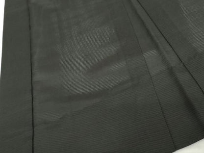 平和屋着物▽男性　黒紋付　羽織　スリーシーズン　春夏秋　塵除け　正絹　逸品　AABI6160cs