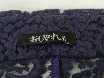 平和屋着物▽道中着　スリーシーズン　春夏秋　塵除け　唐草文　正絹　逸品　AABI6190cs