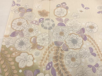 平和屋着物●訪問着　辻が花　暈し染め　洗える着物　未使用　AABI6204ph