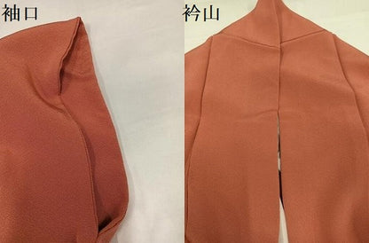 平和屋着物●上質な色無地　東雲色　正絹　逸品　AABI6214ph