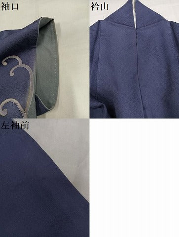 平和屋着物●訪問着　手描き　兎　金彩　正絹　逸品　AABI6231ph