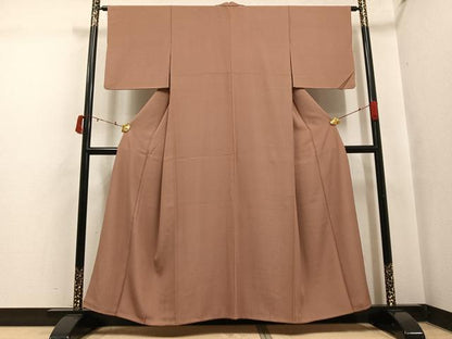 平和屋着物●江戸小紋　角通し　正絹　逸品　AABI6234ph