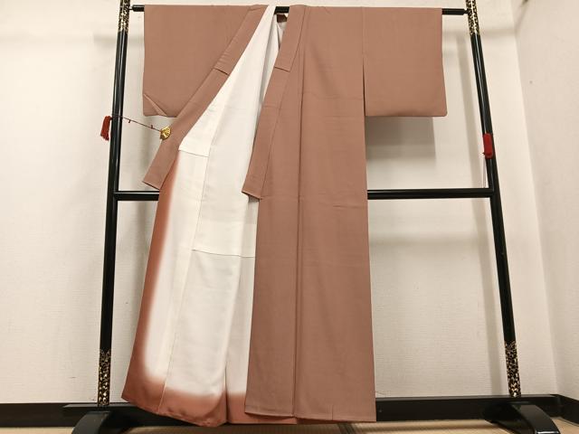 平和屋着物●江戸小紋　角通し　正絹　逸品　AABI6234ph