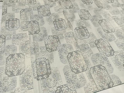 平和屋着物●本場大島紬　カタス7マルキ　色紙花文　正絹　逸品　AABI6235ph