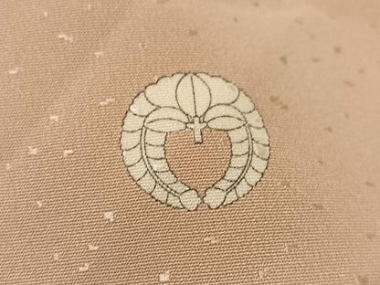 平和屋着物●創業460年・千總　色留袖　駒刺繍　エ霞草花文　暈し染め　金彩　正絹　逸品　AABI6249ph