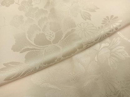 平和屋着物●振袖用長襦袢　袷　花車地紋　暈し染め　正絹　逸品　AABI6254ph