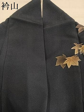 平和屋着物●訪問着　ろうけつ染　楓文　さが美扱い　正絹　逸品　AABI6255ph