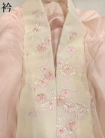 平和屋着物●振袖用長襦袢　無双仕立て　花地紋　半衿刺繍　正絹　逸品　未使用　AABI6256ph