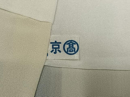 平和屋着物●上質な小紋　墨流し文様　高島屋扱い　正絹　逸品　未使用　AABI6309ph