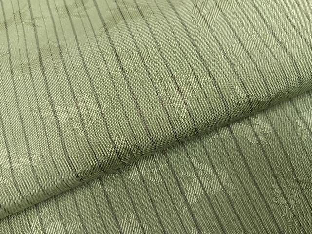 平和屋着物●お召　兎　正絹　逸品　未使用　AABI6311ph