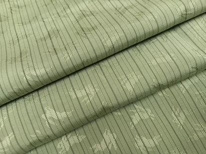 平和屋着物●お召　兎　正絹　逸品　未使用　AABI6311ph
