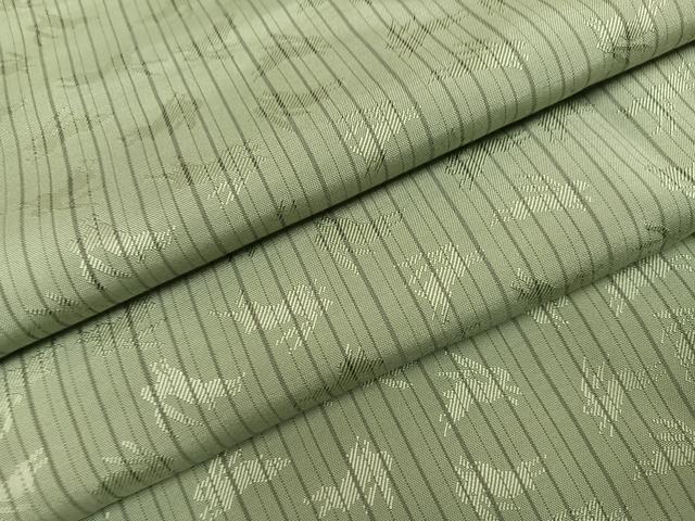 平和屋着物●お召　兎　正絹　逸品　未使用　AABI6311ph