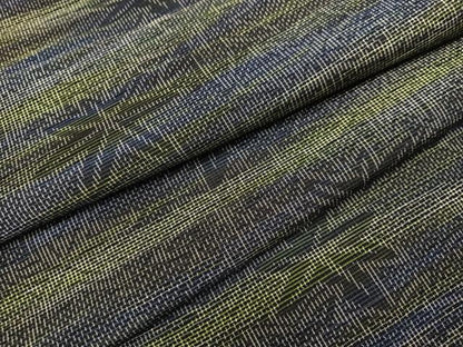 平和屋着物●上質な紬　楓文　正絹　逸品　未使用　AABI6349ph