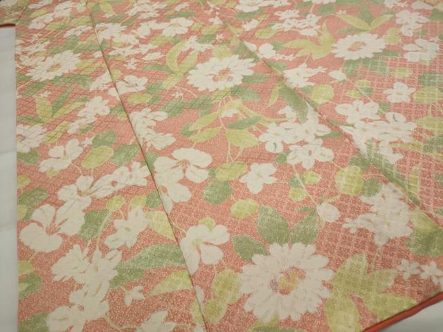 平和屋着物■上質な小紋　花尽し　正絹　逸品　AABI6362st 平和屋着物□上質な小紋 花尽し 正絹 逸品 AABI6362st