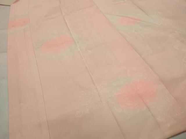 平和屋着物□振袖用長襦袢 袷 乱菊地紋 暈し染め さんび謹製