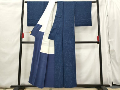 平和屋着物■上質な紬 霞文 正絹 逸品 AABI6391st