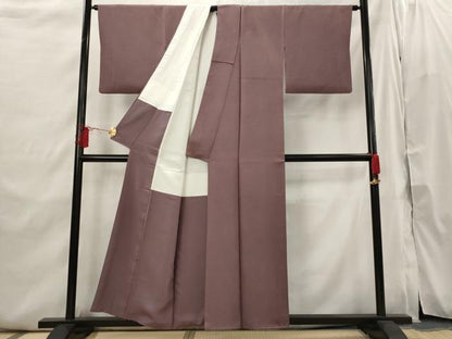 平和屋着物■伝統工芸師 服部光擴 江戸小紋 鮫小紋柄 正絹 逸品 AABI6392st