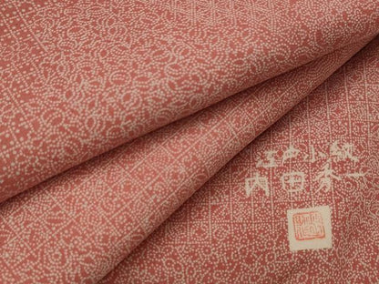 平和屋着物■江戸小紋　内田秀一　寄せ小紋柄　正絹　逸品　AABI6403st
