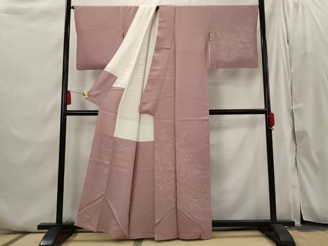 平和屋着物■伝統工芸師 服部光擴 江戸小紋 訪問着 松竹梅風景文 正絹 逸品 AABI6404st