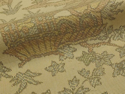 平和屋着物■本場大島紬　風景文　正絹　逸品　AABI6411st
