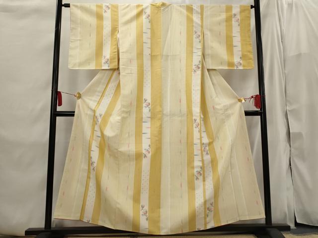 平和屋着物■上質な紬 間道 正絹 逸品 AABI6419st