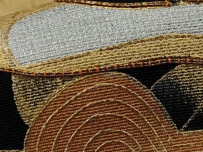 平和屋着物■豪華黒留袖 駒刺繍 鳳凰花文 金銀彩 正絹 逸品 AABI6421st