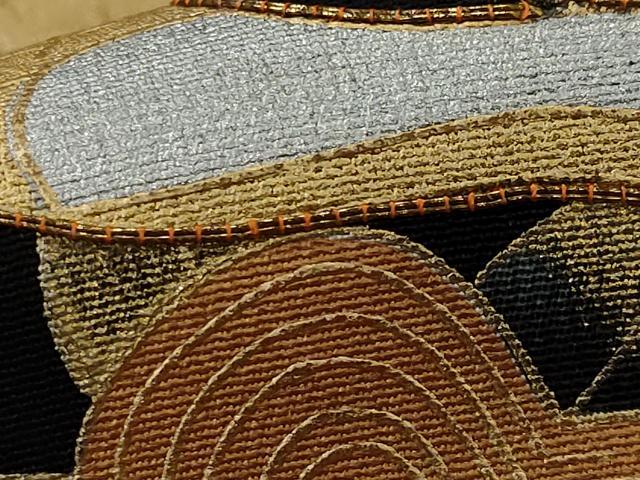 平和屋着物■豪華黒留袖 駒刺繍 鳳凰花文 金銀彩 正絹 逸品 AABI6421st