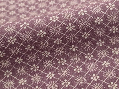 平和屋着物■上質な小紋 天井花文 正絹 逸品 未使用 AABI6431st
