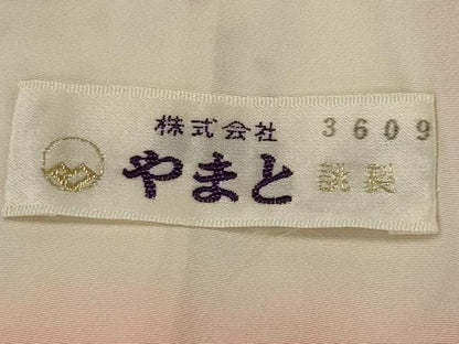 平和屋着物■上質な小紋　花丸文　金彩　やまと誂製　正絹　逸品　AABI6462st