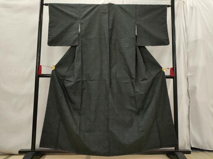 平和屋着物■本場大島紬　蜀江文　正絹　逸品　AABI6489st