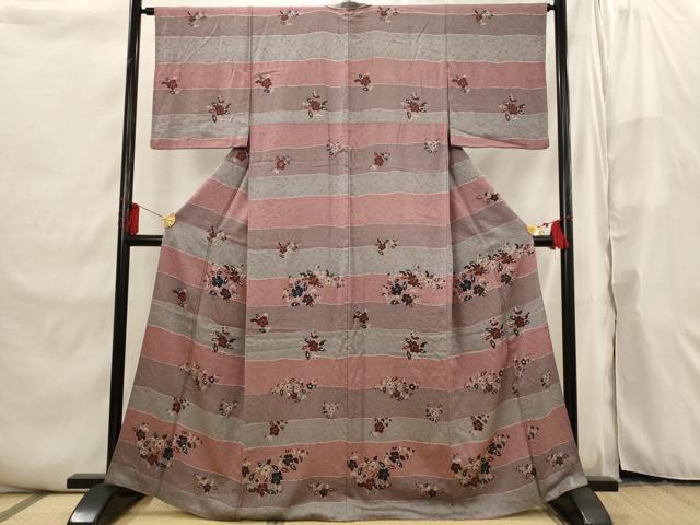 平和屋着物■訪問着 辻が花 絞り 金彩 正絹 逸品 AABI6500st