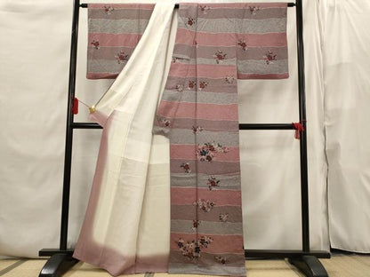 平和屋着物■訪問着 辻が花 絞り 金彩 正絹 逸品 AABI6500st