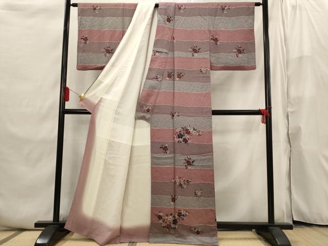 平和屋着物■訪問着 辻が花 絞り 金彩 正絹 逸品 AABI6500st