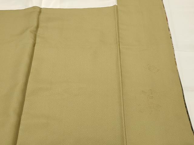 平和屋着物■訪問着 駒刺繍 更紗花文 暈し染め 金彩 銀糸 正絹 逸品 AABI6514st
