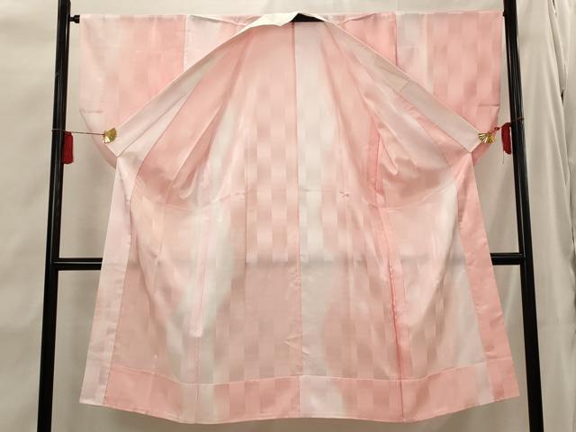 平和屋着物■長襦袢　無双仕立て　間道　暈し染め　正絹　逸品　AABI6516st