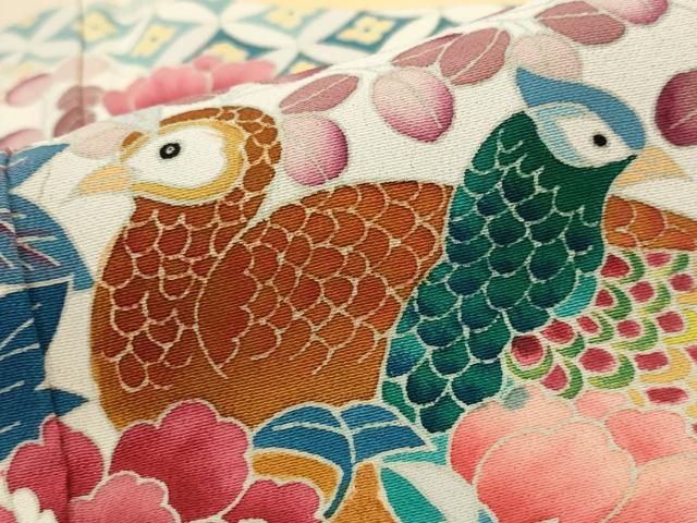 平和屋着物■豪華黒留袖　作家物　花蝶文　正絹　逸品　AABI6521st