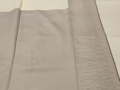 平和屋着物■訪問着 草花文 金彩 正絹 逸品 AABI6527st