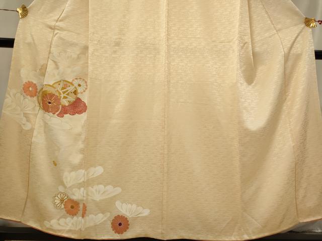 平和屋着物■訪問着 駒刺繍 花鼓文 金銀彩 正絹 逸品 AABI6530st