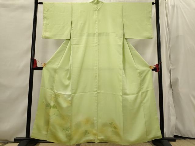 平和屋着物■豪華色留袖　枝葉文　暈し染め　正絹　逸品　AABI6531st