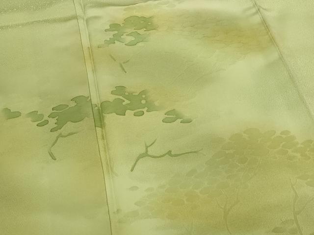 平和屋着物■豪華色留袖　枝葉文　暈し染め　正絹　逸品　AABI6531st