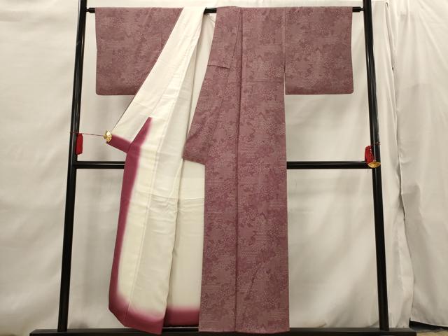 平和屋着物■江戸小紋 寄せ小紋柄 正絹 逸品 AABI6532st