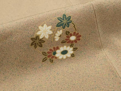 平和屋着物■上質な小紋　舞花文　金彩　正絹　逸品　AABI6538st